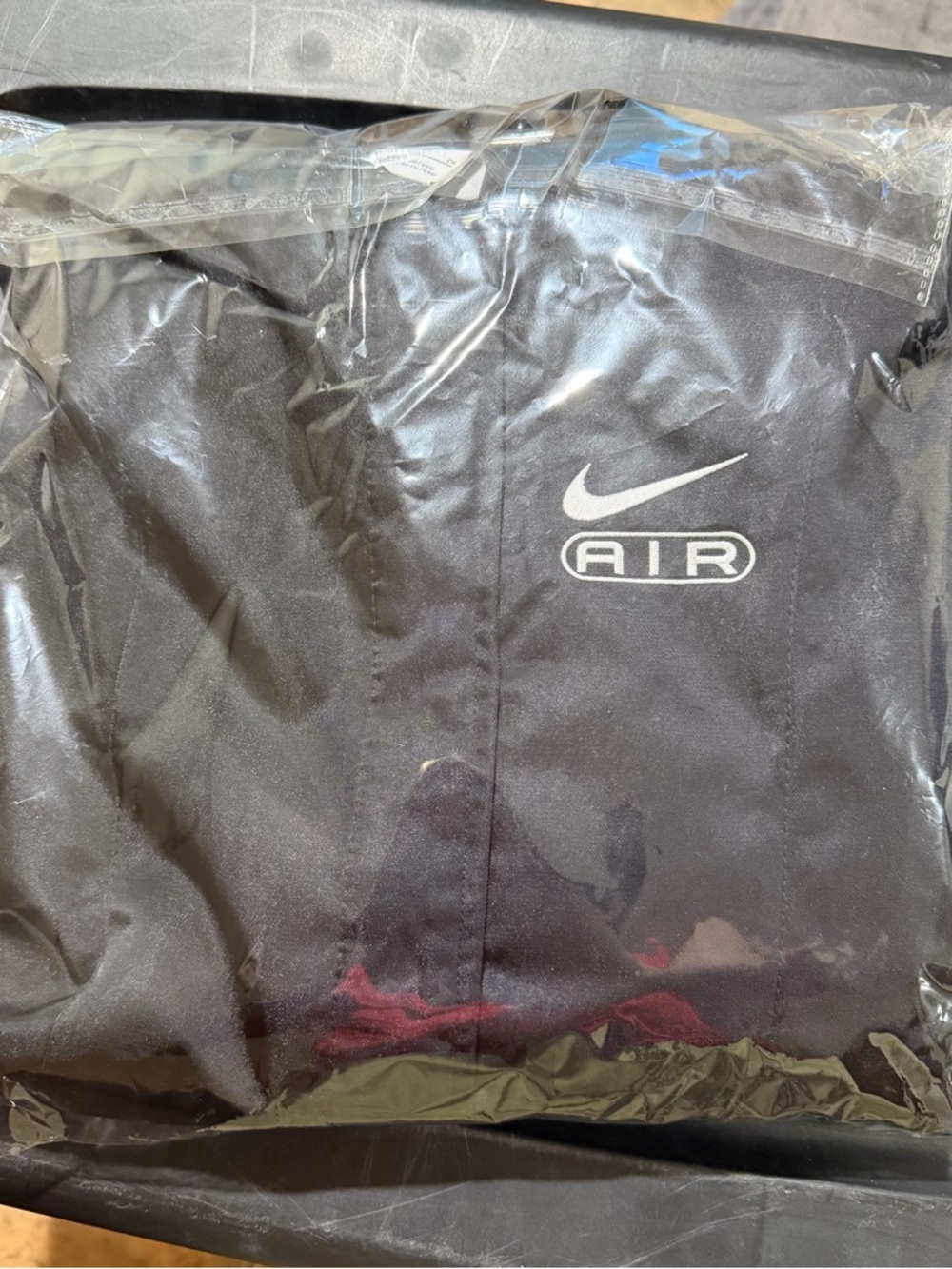 Nike Air Black Oversized Woven Bomber Jacket [FN1908-010] Women's Sz Small $135 - Picture 11 of 11